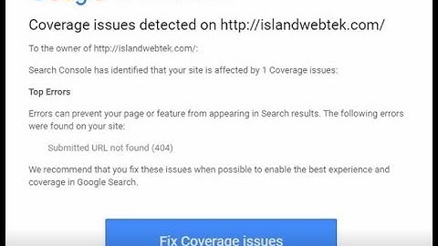Submitted URL Not Found (404) How to Fix It