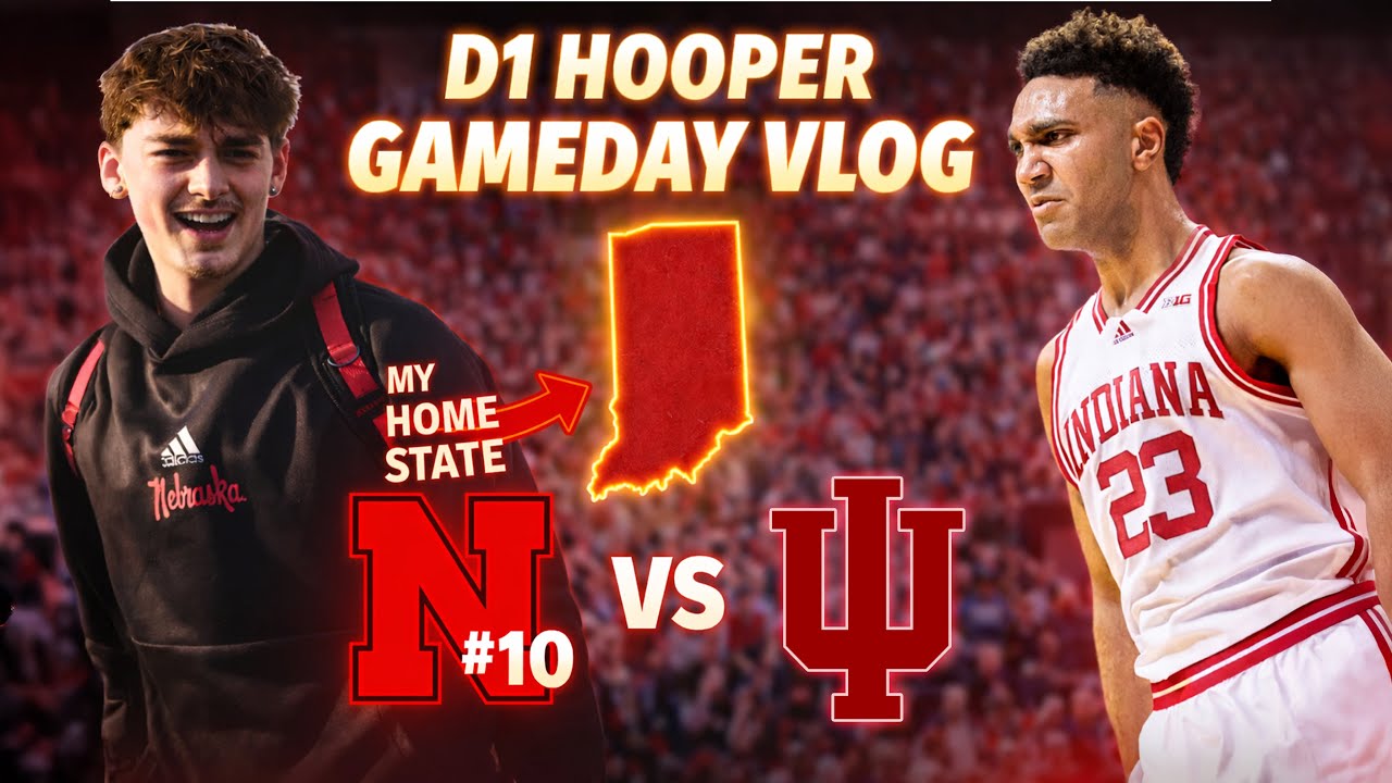 D1 HOOPER GAMEDAY VLOG // GAME #16 VS INDIANA