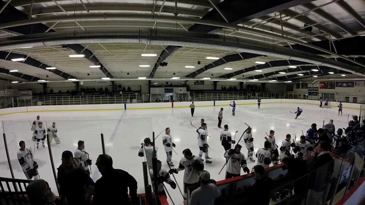 Nichols College Hockey Semi Finals 2014 YouTube
