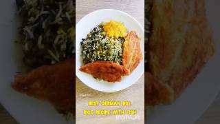 Dill Rice Recipe with Fish   #shorts