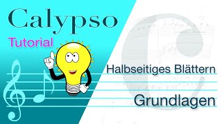 Calypso Tutorial - Halbseitiges Umblättern - Die Grundlagen