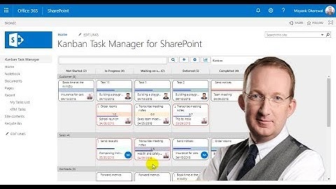 Kanban Task Manager for SharePoint Introduction