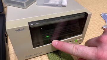 NEC PC-BK 4000 DAT Drive Unit SCSI tape drive ejecting