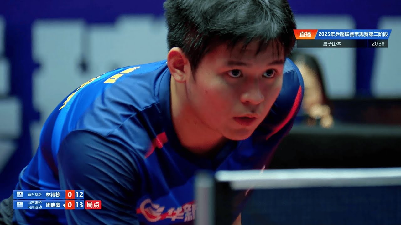 Lin Shidong vs Zhou Qihao - FULL MATCH - Stage 2 - 2025 China Super League
