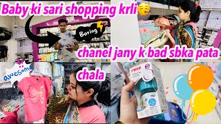 BABY KI SARI SHOPPING KRLI || NAINA AKBAR FAMILY VLOGS