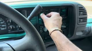 96 GMC Suburban K2500 - 4x4 and General Operation
