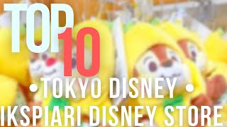 TOP 10 Disney Store Merch @ Tokyo Disney Resort || July 2021