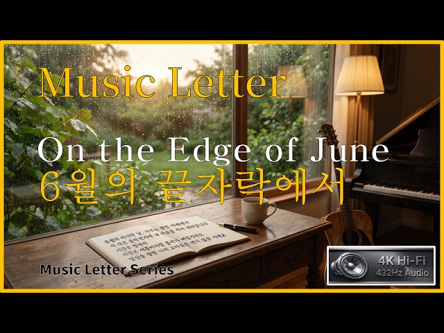 [Music Letter] on the Edge of June — Music Letter from William (432Hz 4K)