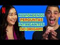 Origamei com Lana Condor e Noah Centineo | Netflix Brasil