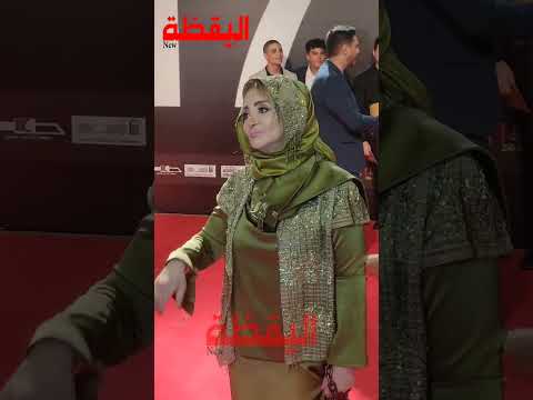 النجمة شهيرة في افتتاح المهرجان القومي للمسرح