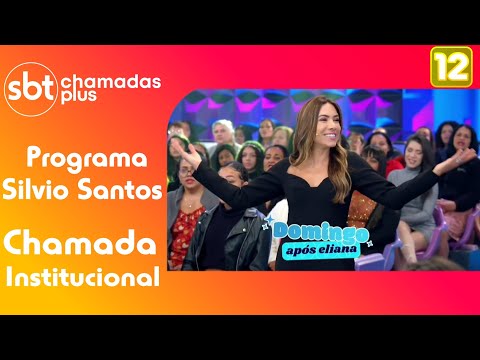 PROGRAMA SILVIO SANTOS  CHAMADA INSTITUCIONAL  SBT CHAMADAS PLUS