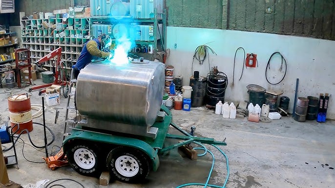 Rusty Gas Tank Repair using Red Kote Fuel Tank Liner. 