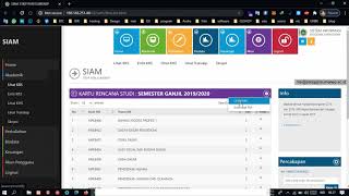 Cara Cetak KRS, KHS, dan Transkrip Nilai screenshot 3
