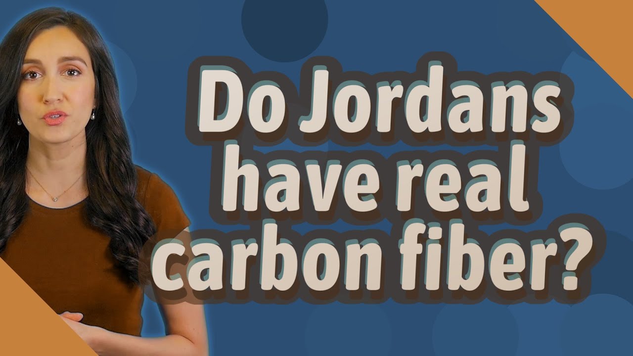 Do Jordans have real carbon fiber? YouTube