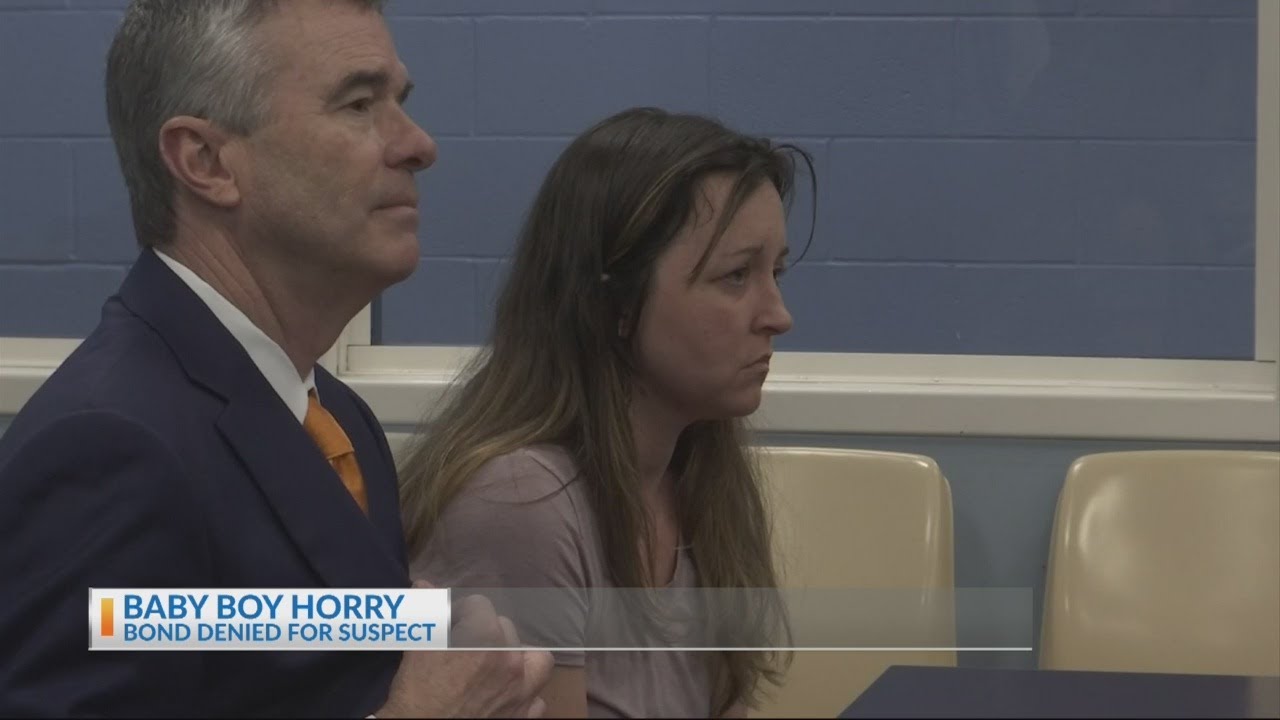 Bond denied for woman in Baby Horry case - YouTube