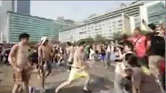 Gangnam Style Flashmob Jakarta Bunderan HI Sudirman Indonesia Gangnam Style Flashmob Jakarta Bunderan HI Sudirman Indonesia