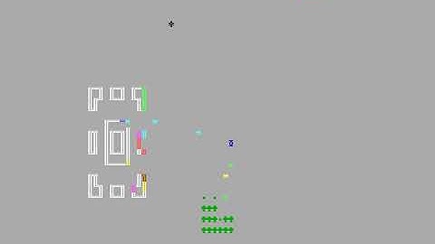 Islands of Danger (Carr Software) - Demo in 80x25 VGA text mode (ft. 4p mode extreme slowdown)