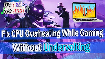 ✅How to fix CPU Overheating While Gaming | Automatic Shutdown Fixed Without Undervolting CPU | 2022