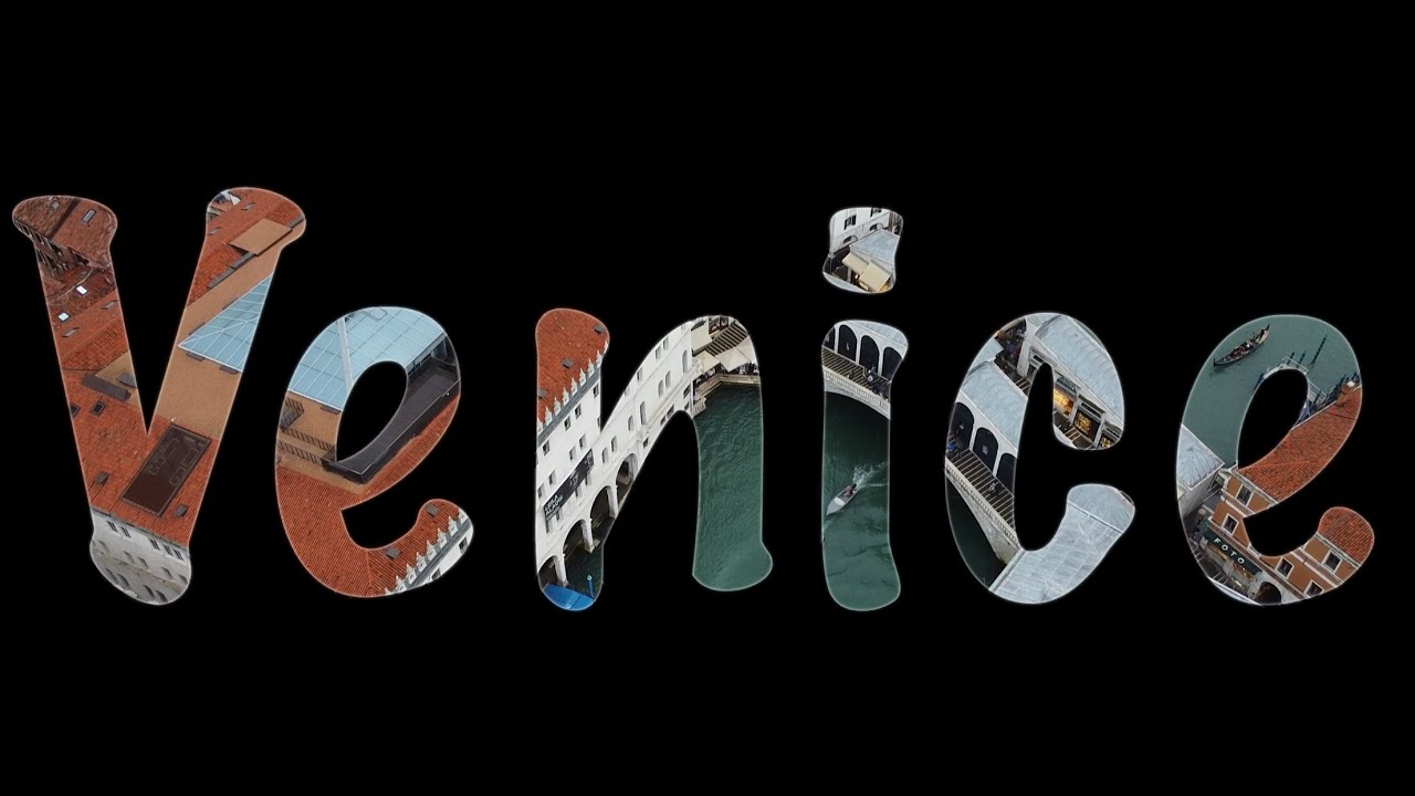 Venice Italy September 2022 Drone Video