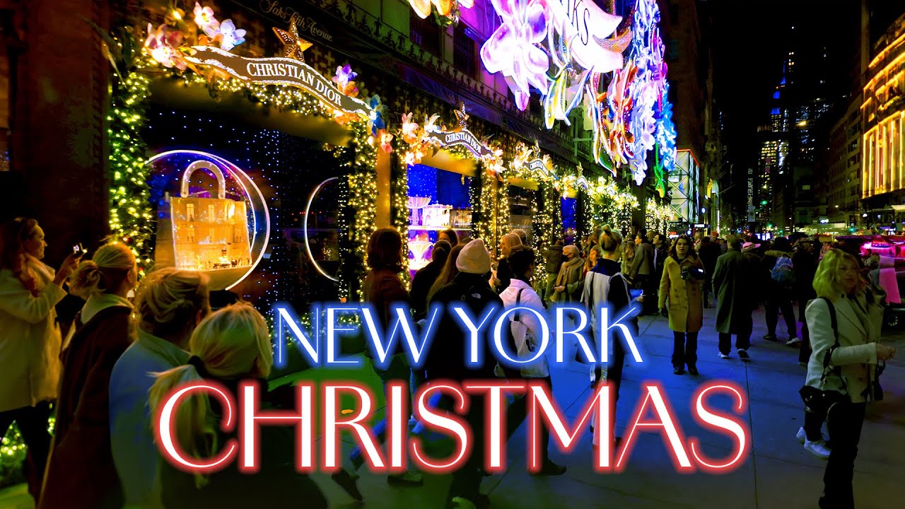 New York, Amerika Serikat | Jelajah Kota Malam 4K | 24 Nov 2023