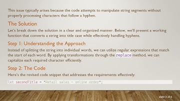 Convert Any String to Title Case with Hyphen Handling in JavaScript