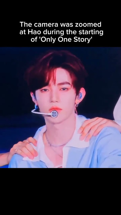 Hao was unintentionally ethereal 😭💖 #zhanghao#장하오#zb1#zerobaseone#kpop#handsome#viral#fyp