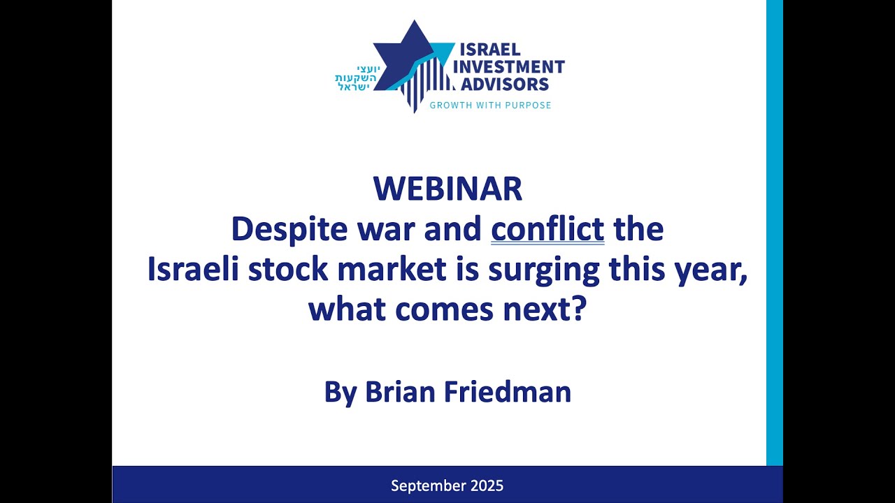 Despite war and conflict the Israeli stock market is surging this year, what comes next?