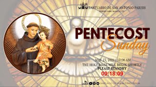Live || Sunday , May 23, 2021 10:00 am Celebration of the Holy Mass.- Pentecost Sunday.