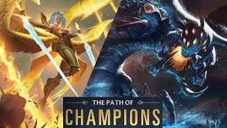 [Legends of Runeterra | Path of Champions] 6 Star Kayle vs 6.5 Star Baron Nashor screenshot 2