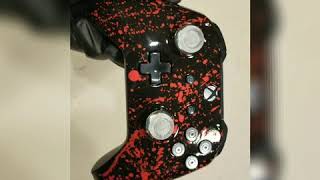 Xbox One Blood Splatter Controller