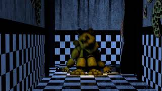 FNAF UCN FINAL CUTSCENE GOLDEN FREDDY C4D