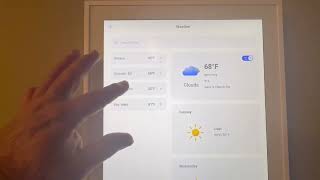 Mezed Smart Digital Calendar, расписание питания, график дежурств, интерактивный HD-экран с сенсо... screenshot 1