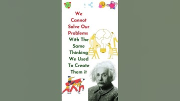 We Cannot Solve Our Problems,  Albert Einstein #shorts #quotes