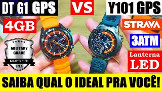 DT G1 GPS 4GB SMARTWATCH VS Y101 GPS STRAVA SMARTWATCH! WHICH IS THE BEST VALUE FOR THE BENEFIT ...