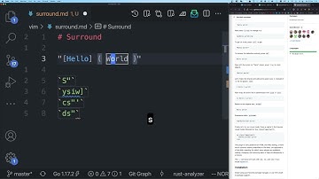 VS Code 学 VIM ：surround