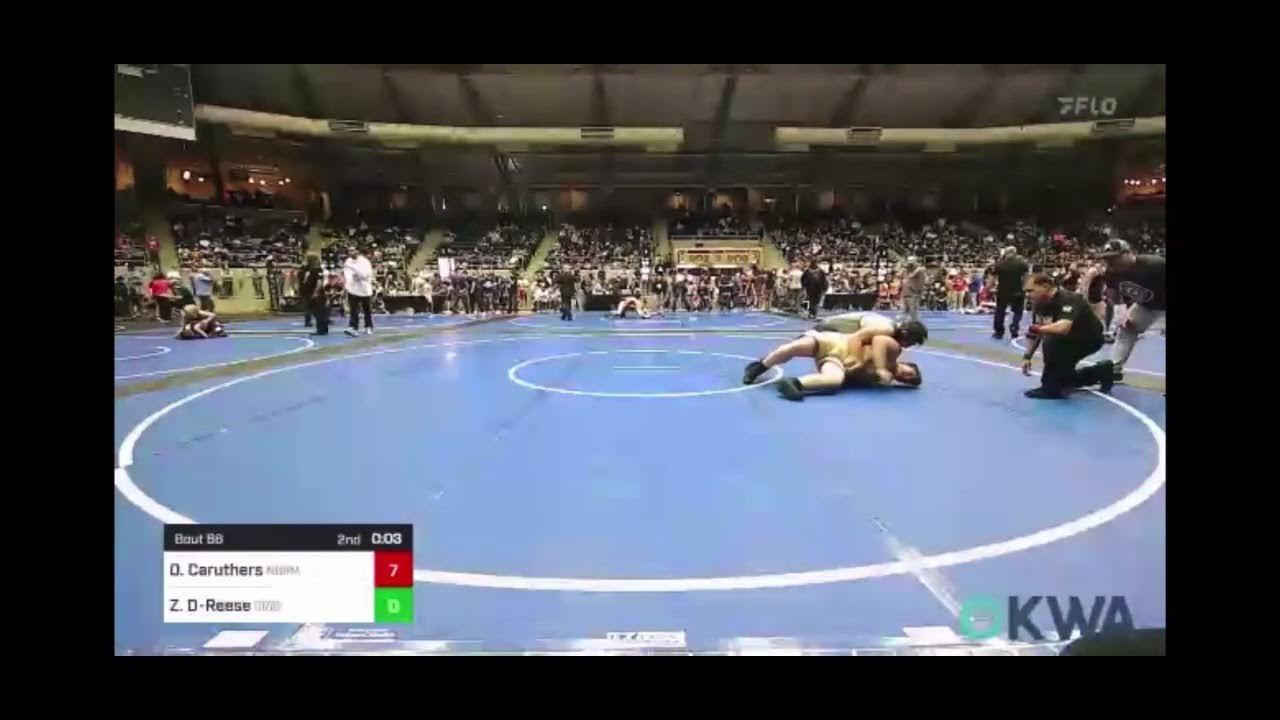 Oakley Caruthers Quarterfinals match at OKWA State Tournament YouTube
