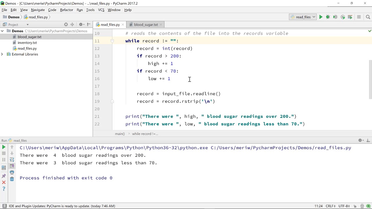 Prg-105: Working With Numbers In .Txt Files In Python