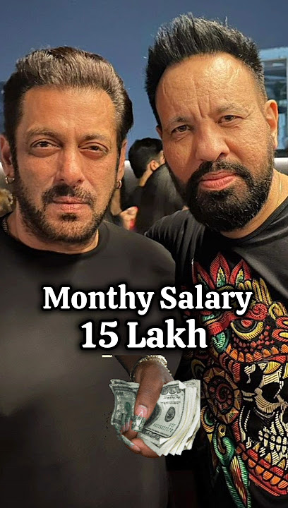 Salman Khan Bodyguard Shera Monthly Salary #shorts #salmankhan #shera