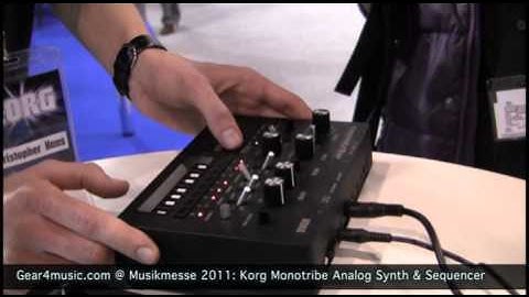 Musikmesse 2011: Korg Monotribe Video Demo for Gear4music.com