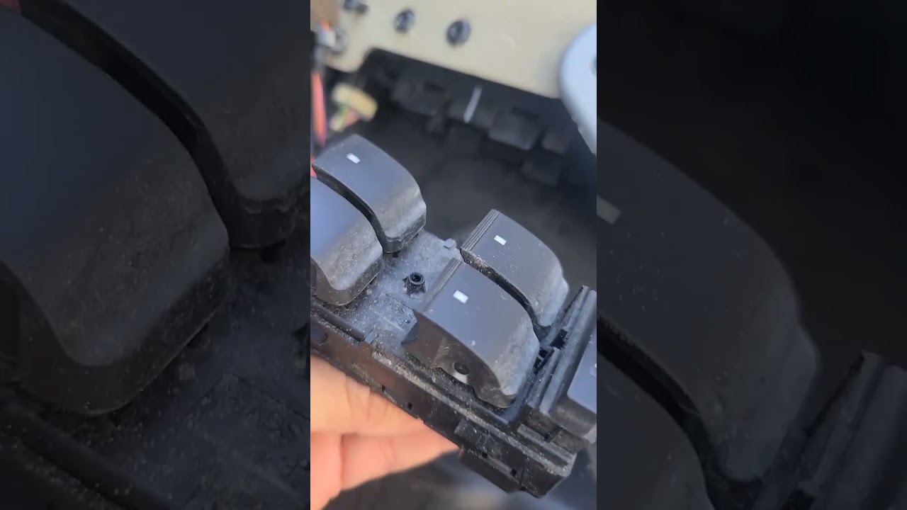 GMC Acadia 07 -16, Como cambiar control de ventanas, How to change Master Windows Switch