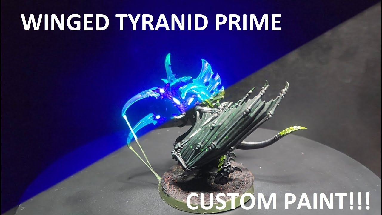 Winged Tyranid Prime | INSANE PAINT SCHEME