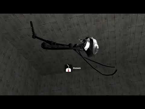 Portal 2: Carcass GLaDOS  remake early animation test 1