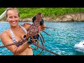 LIVEABOARD // EAT WHAT YOU CATCH // CARIBBEAN STYLE (lobster and coconut pie yum)