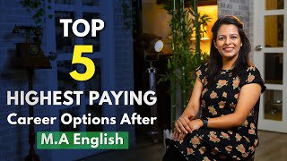 Top 5 Jobs After MA English| Most InDemand Jobs | Earn Over 12 Lac per year