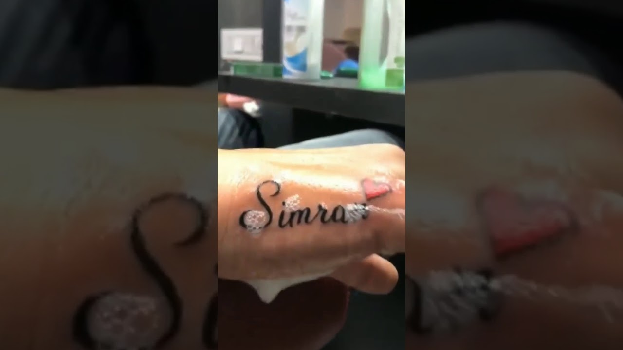 simran nu pyar kr  worldinkzone simran pyar tattoo tik JadSeDa   TikTok