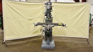 BRIDGEPORT 1 HP 9” x 42” Vertical Milling Machine
