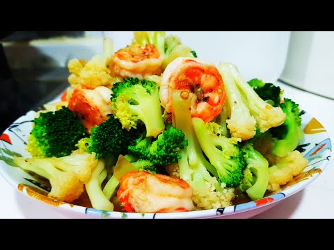 Video: Broccoli At Shrimp Cake