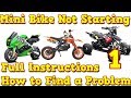 Pocket Bike Not Starting - Full Instructions - How to Find a Problem - PS50 Nitro Motors