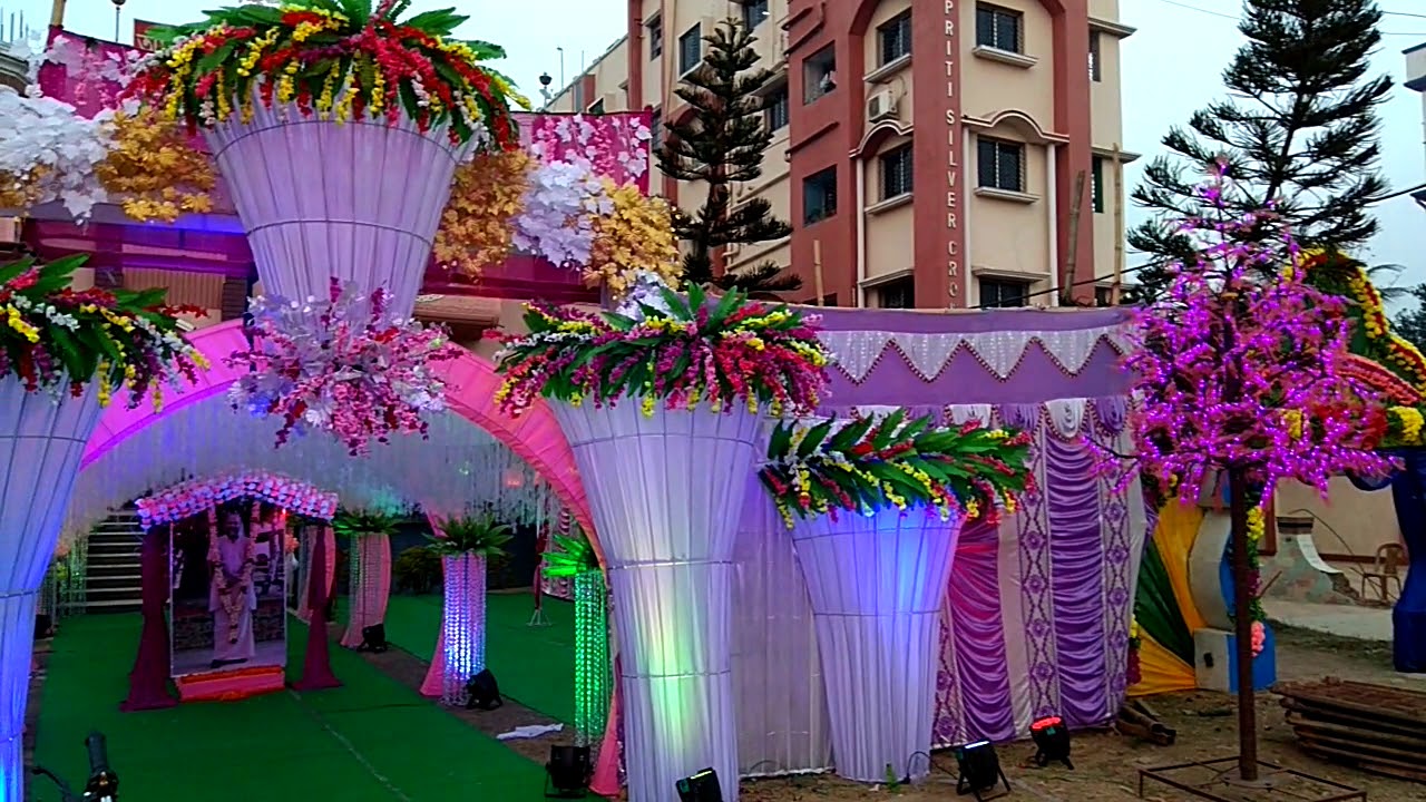 Shree guru flower decoration YouTube