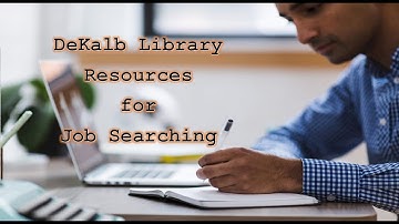 Library Resources for Job Seekers - Job Searching